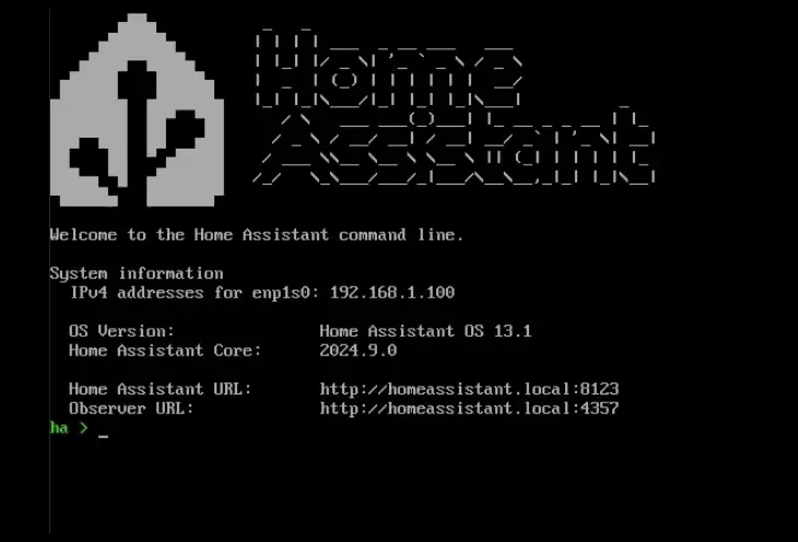 Screencast showing how to enter the ha auth reset command